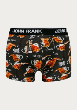 Pánské boxerky John Frank JFBD289 ocelovka S