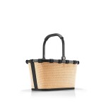 Košík Reisenthel Carrybag XS Frame Raffia black