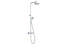 RAVAK - Termo Sprchový set s termostatem, 20 cm, 5 proudů, chrom X070058