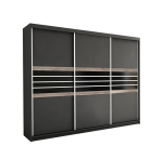 Šatní skříň Turyn Barva korpusu: Dub - craft, Rozměry: 250 cm