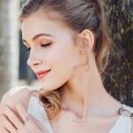 Stříbrné náušnice se zirkony Alesa Black, stříbro 925/1000, hvězdy, Černá