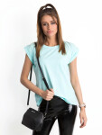 Dámské tričko RV TS 4833.70P mentolové - Basic XS
