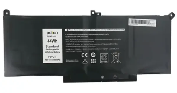 TRX Polion F3YGT / Baterie pro notebook / Dell Latitude 7280, 7290, 7380, 7390, 7480, 7490 / 5 800 mAh / 44 Wh (TRX-PLNB261)