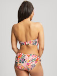 Swimwear Paradise Bandeau Bikini pink tropical SW1633 80H