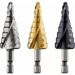 Bosch Accessories 2608588071 HSS stupňovitý vrták 6 - 38.5 mm, 6 - 40.5 mm, M10 - M40 TiAIN Celková délka 125.5 mm kužel