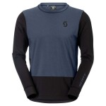 SCOTT Tee M's Vertic Pro Mid LS, Dusk Blue/Black (vzorek) velikost: M