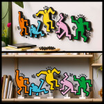 LEGO LEGO® Art 31216 Keith Haring – Tančící postavy