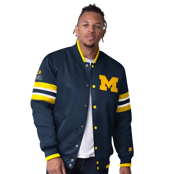 Starter Pánská bunda Michigan Wolverines NCAA Scout Varsity Velikost: 2XL