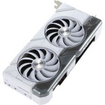 ASUS Dual White GAMING GeForce RTX 4070 SUPER OC 12GB / 1980 - 2550 MHz / 12GB GDDR6x / 192-bit / 1x HDMI + 3x DP / (16) (90YV0K84-M0NA00)