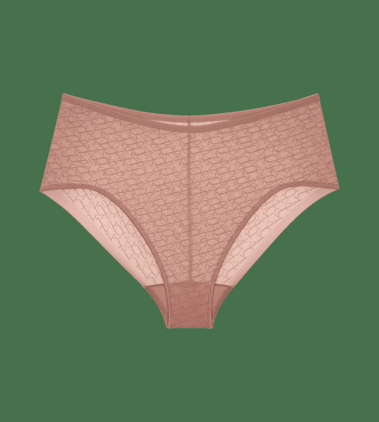 Dámské kalhotky Triumph Signature Sheer Maxi EX - TOASTED ALMOND - mandlové 6901 - TRIUMPH BROWN 38