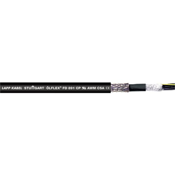 Faber Kabel 035375 kabel pro energetické řetězy FACAB EFK Li9YC11Y 12 x 0.34 mm² šedá metrové zboží