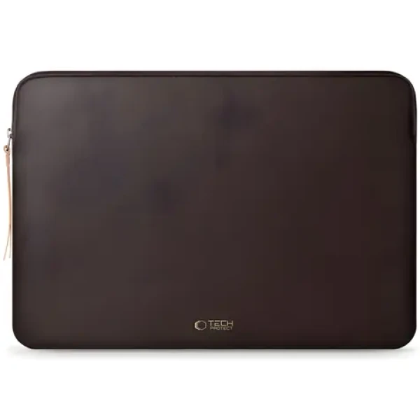 Tech-Protect Fleece hnědá / Pouzdro pro notebook / 13-14" / fleecové