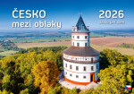 Nástěnný kalendář 2026 Helma - Česko mezi oblaky, 45 x 31,5 cm