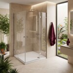 REA - Sprchová akrylová vanička Belmond White 80x80 REA-K4370