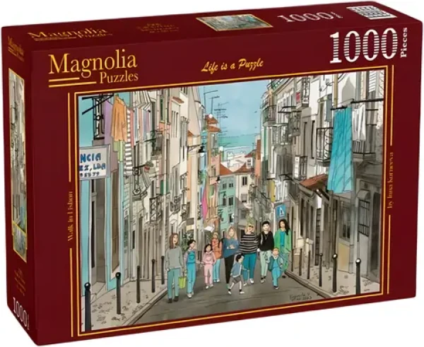 MAGNOLIA Puzzle Procházka Lisabonem