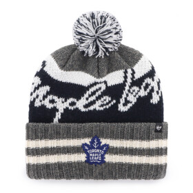 47 Brand Pánská zimní čepice Toronto Maple Leafs NHL Hyperbolic ’47 Cuff Knit