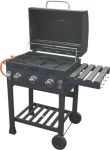 CATTARA Gril plynový ROYAL GAS L litinový rošt / 3 hořáky Flame Tamer / 10,5 kW / Piezo zapalování
