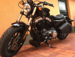 Harley-Davidson Sportster brašna na rám S571, černá