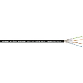 LAPP 2170909/1000 ethernetový síťový kabel ETHERLINE® TRAIN FLEX černá 1000 m