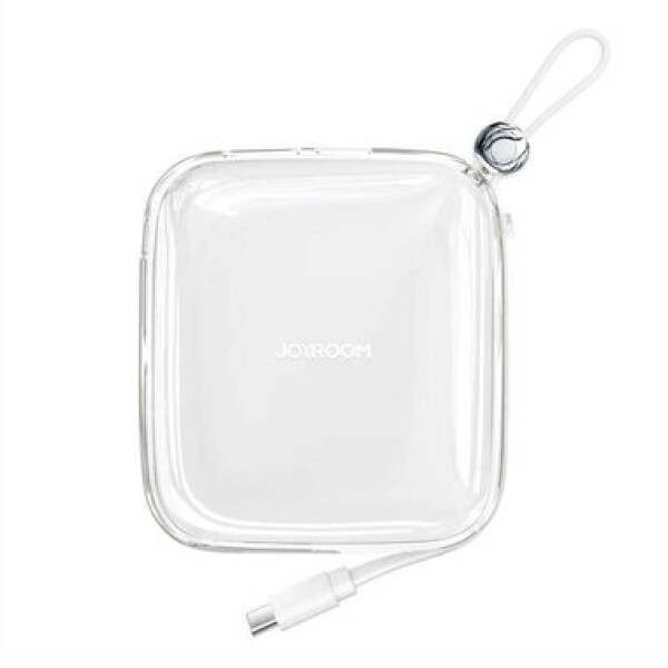 Joyroom JR-L002 Jelly bílá / Power Bank / 10000mAh / 22.5W / kabel USB-C / 1x USB-A / 1x USB-C / 3 A (JR-L002 CW)