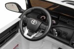 Mamido Dětské elektrické autíčko Toyota Hilux 4x4 bílé
