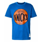 Mitchell &Ness NBA New York Knicks Team Logo Tee BMTRINTL1268-NYKROYA tričko