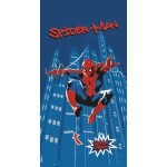 Jerry Fabrics Spiderman Hero AYM075021 plážová osuška modrá 70x140