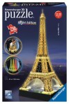 Puzzle 3D Eiffelova věž noční edice 216 dílků