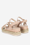 Espadrilky Jenny LB-P1092-YLD Syntetický materiál