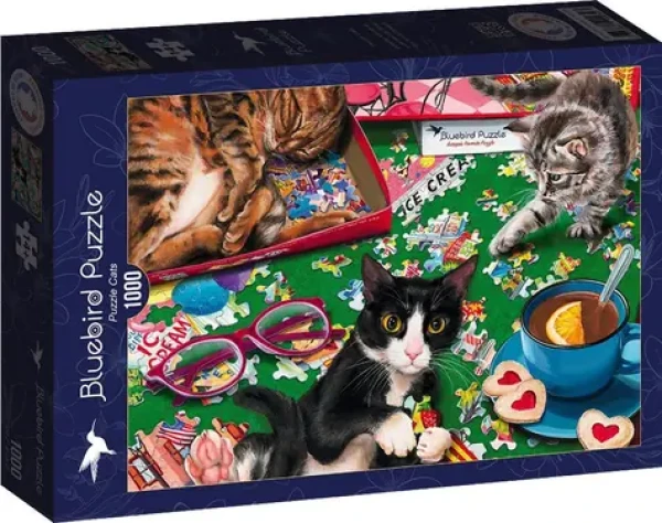 BLUEBIRD Puzzle Kočičí skládači