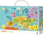 Dodo Puzzle Mapa Evropy 100 dílků - TM Toys