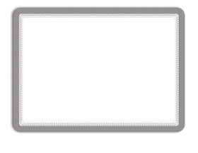 Djois magnetický rámeček - Magneto, A4, stříbrný, 2 ks