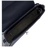 Elegantní dámská koženková kabelka na rameno Ciri, tmavě modrá