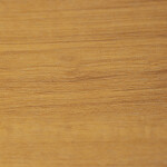 Zahradní stůl, kov, polywood, hnědá, AZT-S1215 OAK