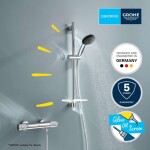 GROHE - Precision Feel Sprchový set s termostatem, 3 proudy, chrom 34791001