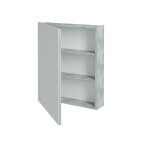 Dřevojas - Jednodveřová galerka Q GA 60 - N03 Graphite / Levé 236069