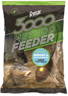 Sensas Vnadící směs 3000 Method Feeder Bremes Gross Poissons 1kg (70752)