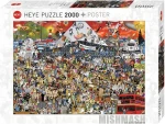 HEYE Puzzle Historie britské hudby
