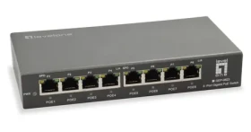 LevelOne GEP-0823 / Switch / 8x Gigabit PoE+ / 120 W / Unmanaged (GEP-0823)