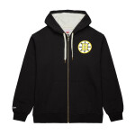 Mitchell Ness Pánská Mikina Boston Bruins NHL Playoff Win 2.0 Full Zip Fleece Vintage Logo Bruins Velikost:
