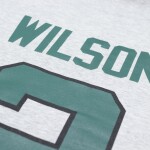 Fanatics Pánská mikina New York Jets NFL Zach Wilson #2 Iconic Player Hoodie Velikost: 2XL