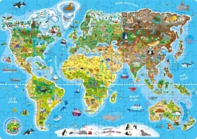 POPULAR Puzzle Mapa světa