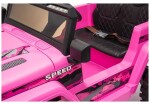 Mamido Dětské elektrické autíčko Jeep Speed růžové