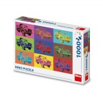 Puzzle 1000 pop art Tatra Dino