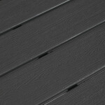 Zahradní sestava 156x78x74cm, polywood, šedá, AZS-B1656 GREY
