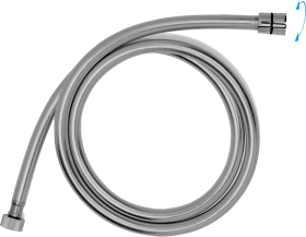 JB Sanitary Sprchová hadice 175 cm, ANTI TWIST, šedo - stříbrná HS 08