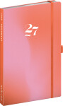 NOTIQUE Planbook planner/notebook Coral 2027, 13 x 21 cm