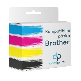 Obchod Šetřílek Brother TZE-535, 12mm, bílý tisk/modrý podklad - kompatibilní páska