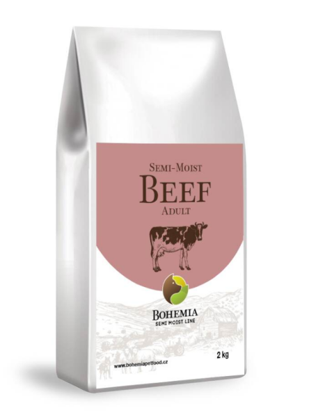 BOHEMIA SEMI MOIST Adult Beef 2kg