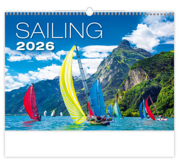 Kalendář nástěnný 2026 - Sailing